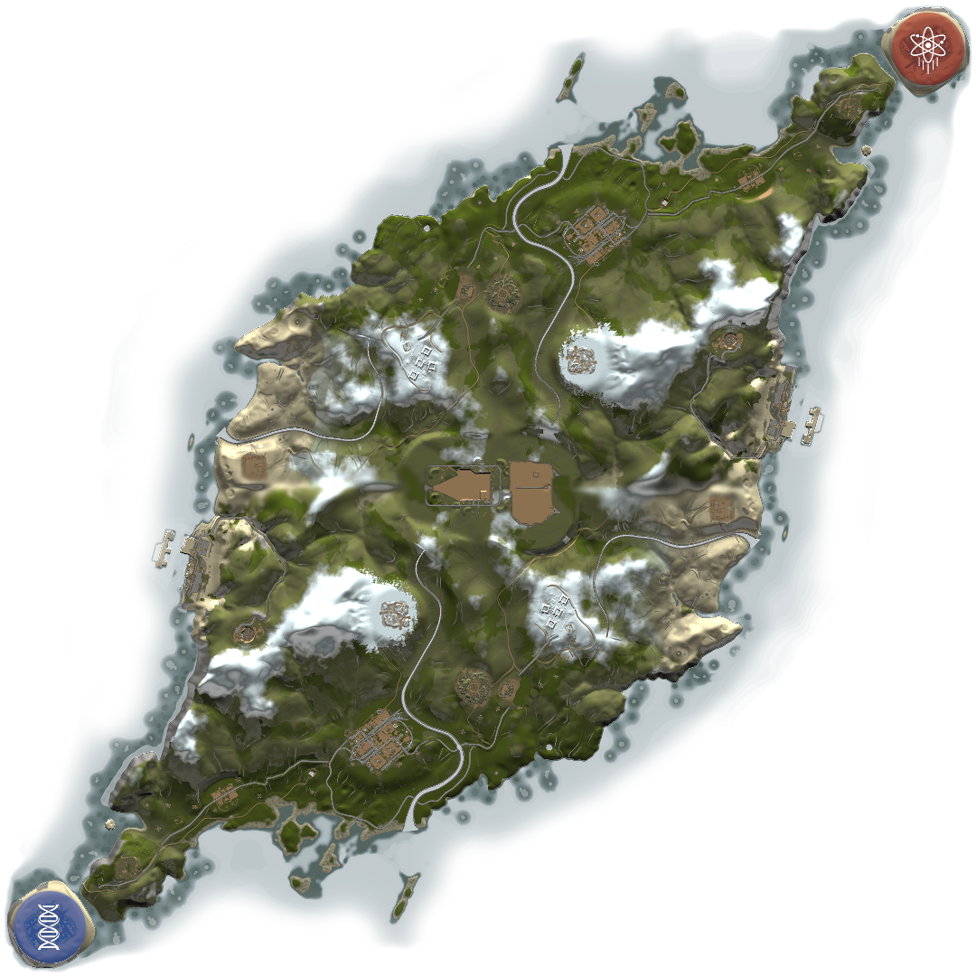 Rust Company mirrored map