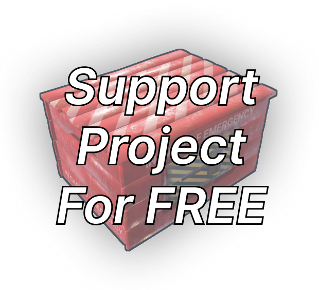 Support project for free on Steam Workshop