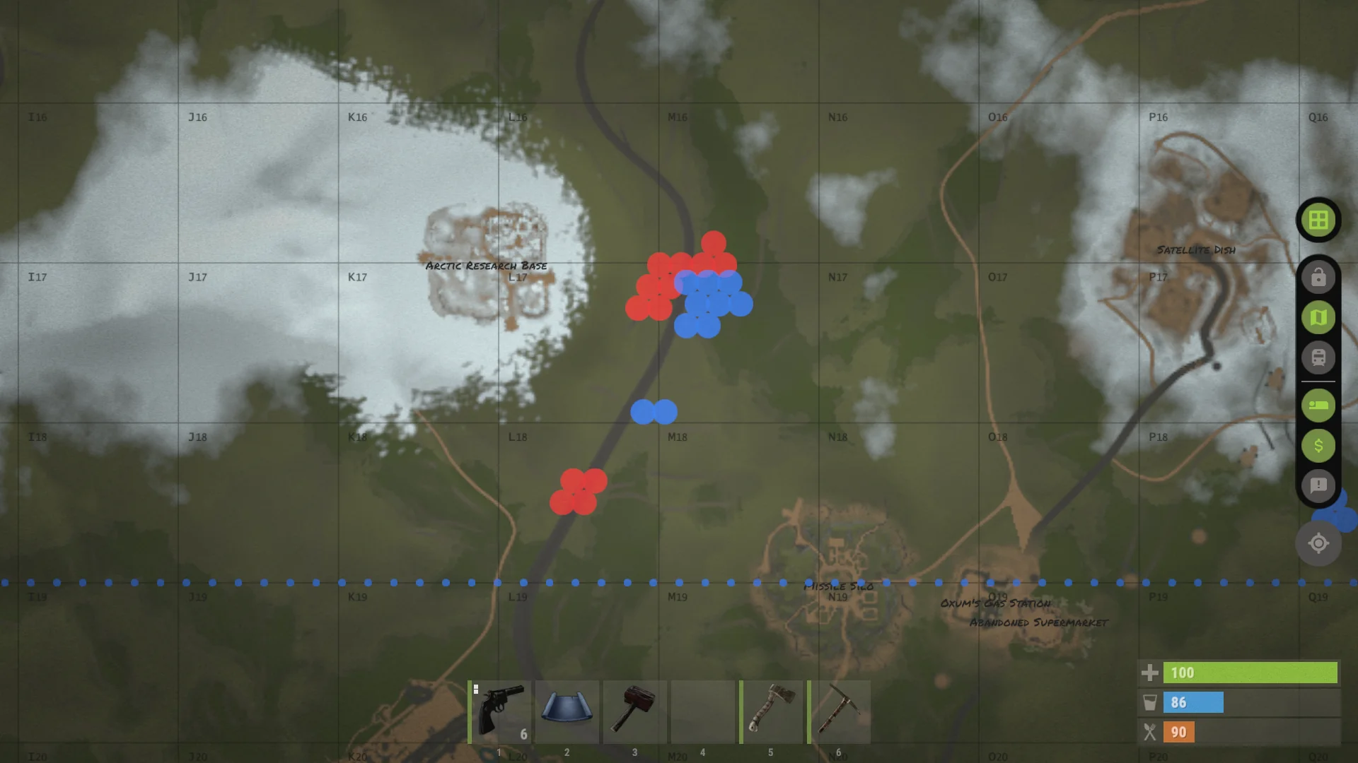 Company territory screenshot