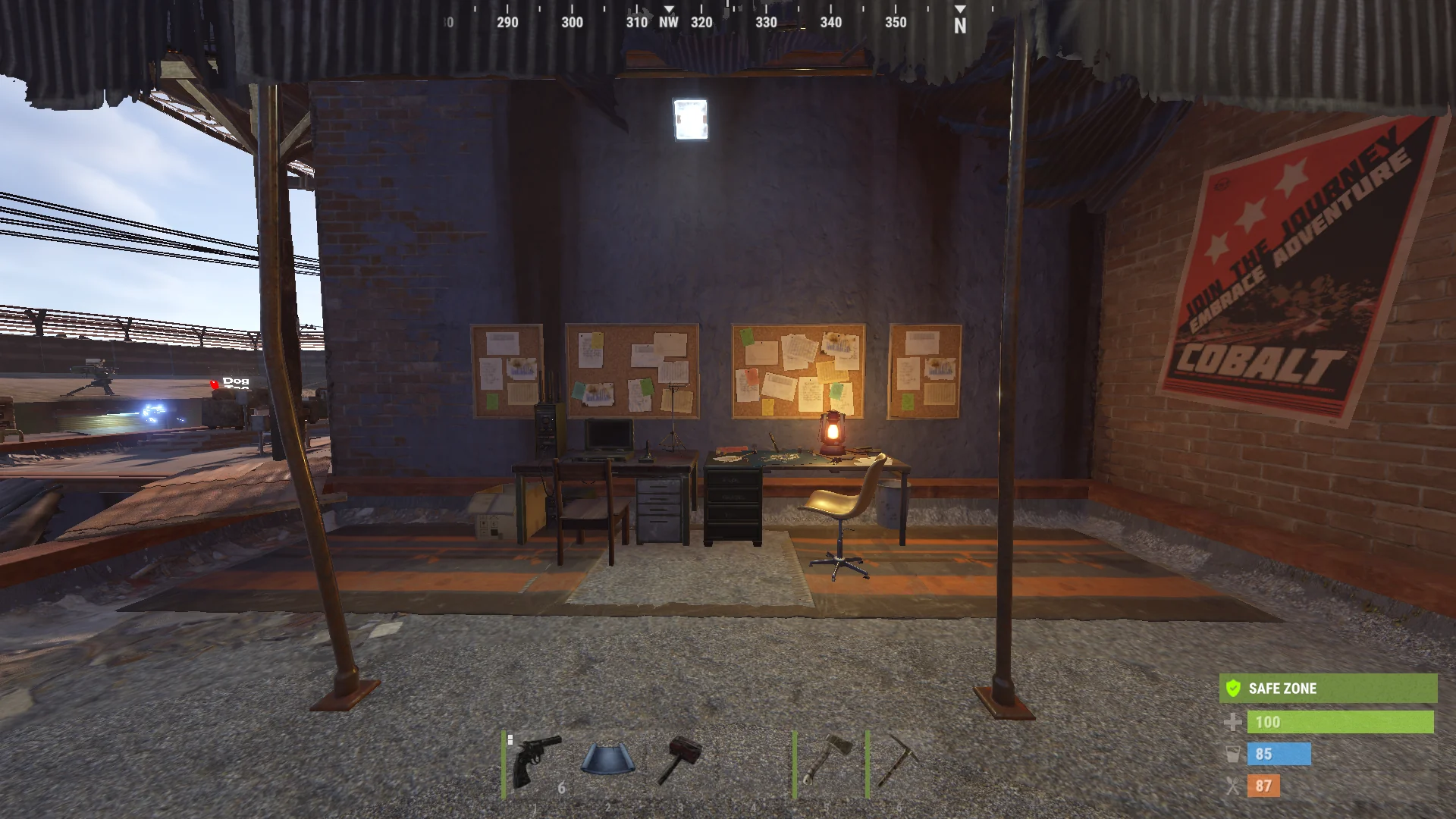 Computer station camera code screenshot