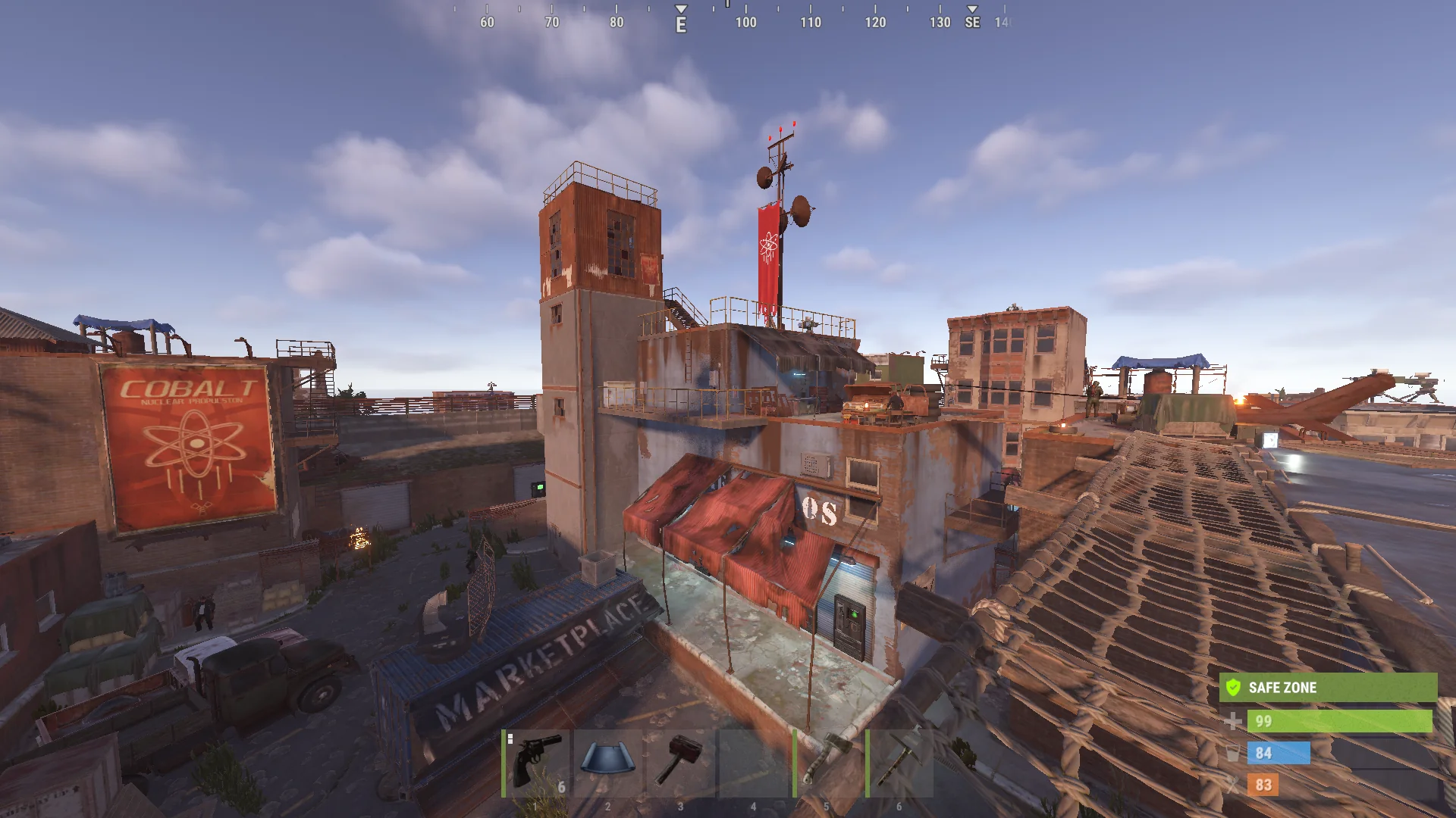 Red Company outpost screenshot